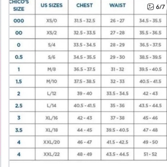 Chicos lightweight button up shirt XL - Picture 7 of 9